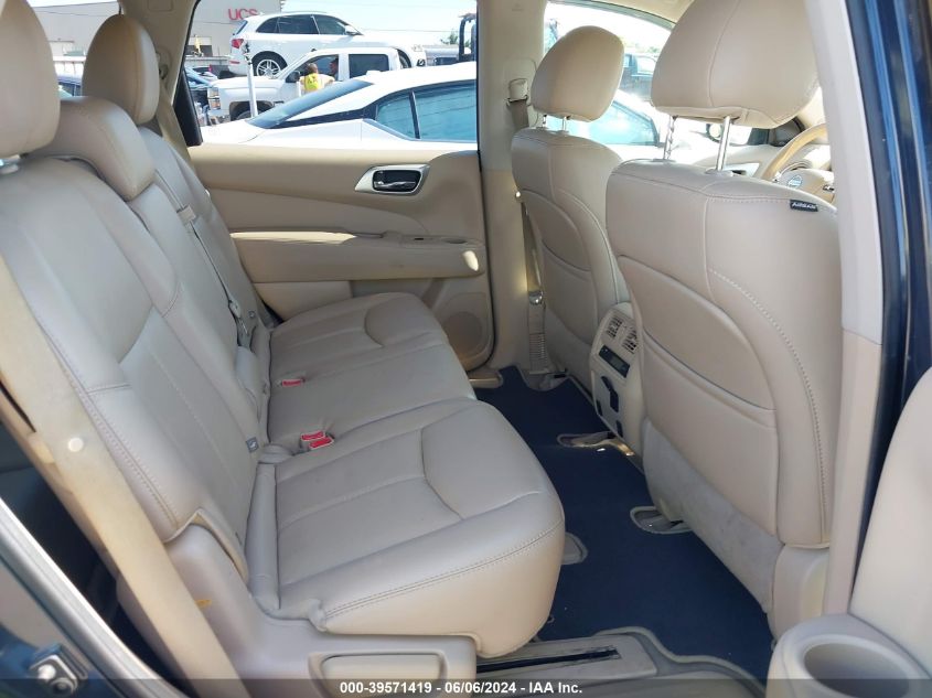 2015 Nissan Pathfinder Sl VIN: 5N1AR2MN9FC653747 Lot: 39571419