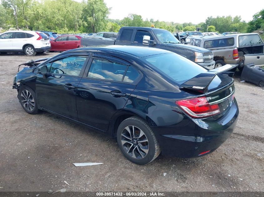 2013 Honda Civic Ex VIN: 19XFB2F84DE093017 Lot: 39571432