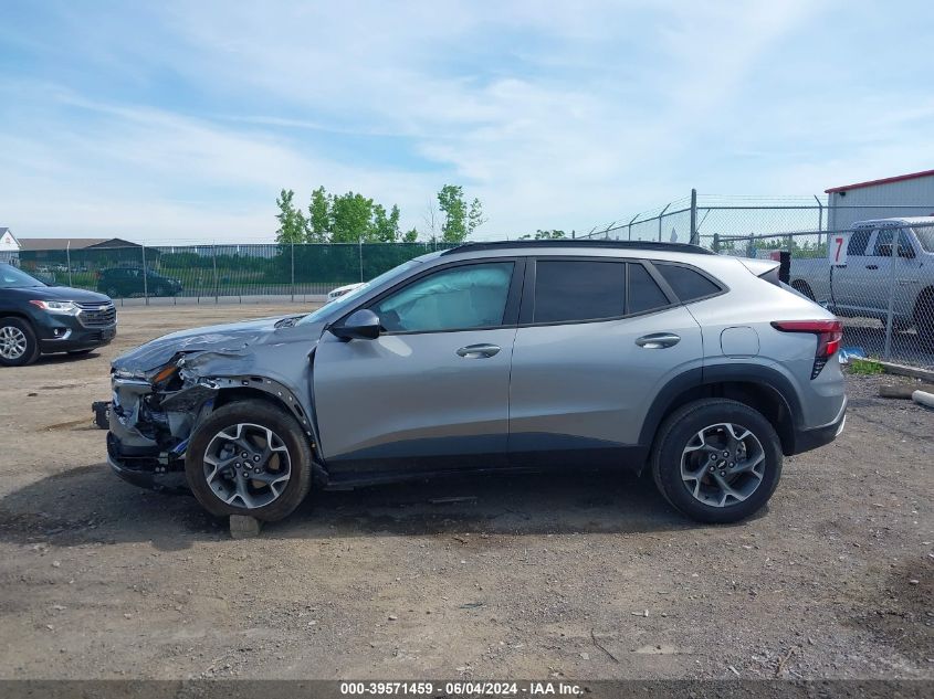 2024 Chevrolet Trax Fwd Lt VIN: KL77LHE26RC090570 Lot: 39571459