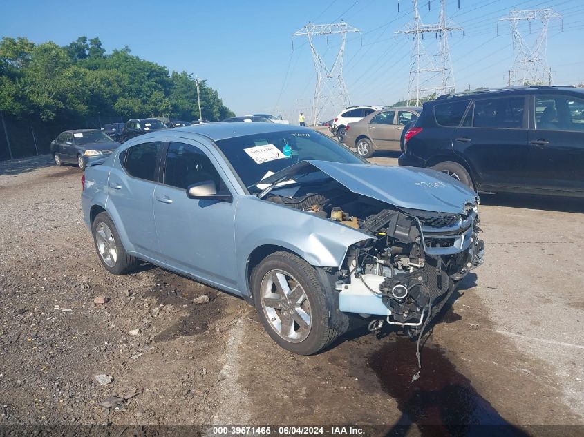 2013 Dodge Avenger Se V6 VIN: 1C3CDZAG6DN770198 Lot: 39571465