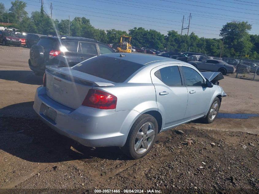 2013 Dodge Avenger Se V6 VIN: 1C3CDZAG6DN770198 Lot: 39571465