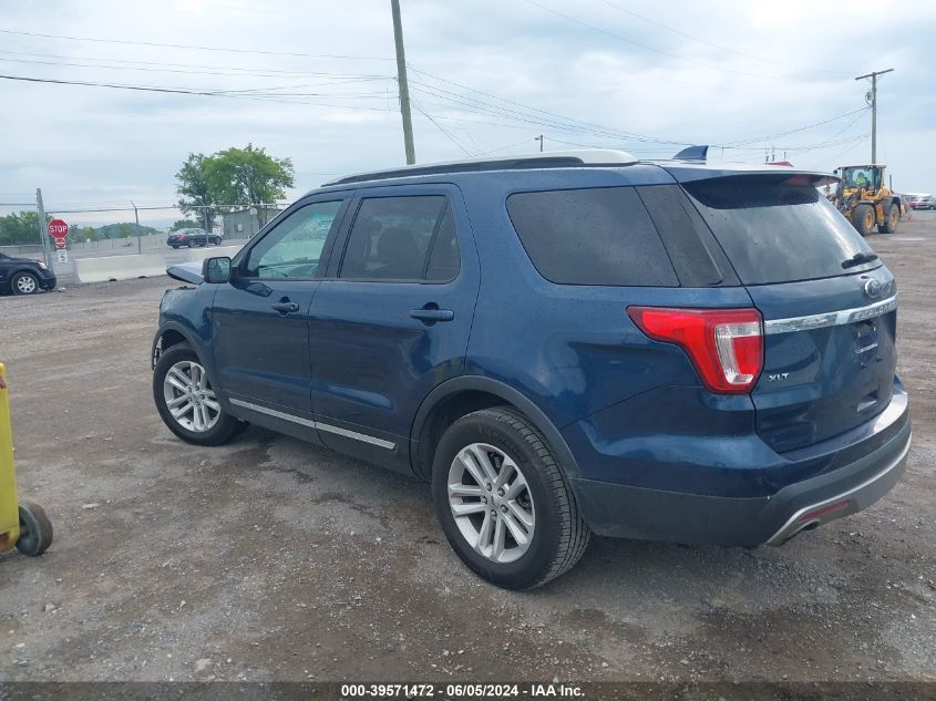 2016 Ford Explorer Xlt VIN: 1FM5K7DH8GGB32672 Lot: 39571472