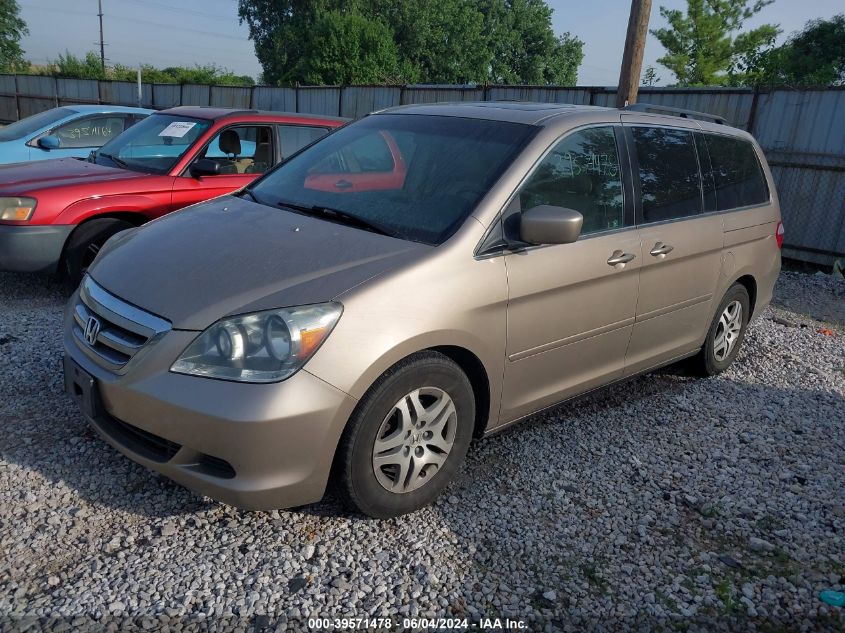 2006 Honda Odyssey Ex-L VIN: 5FNRL38796B458129 Lot: 39571478