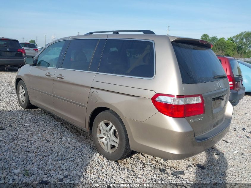 2006 Honda Odyssey Ex-L VIN: 5FNRL38796B458129 Lot: 39571478