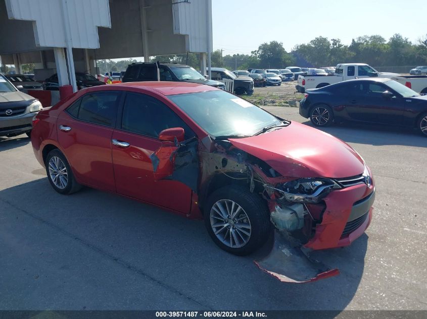 2015 Toyota Corolla Le Plus VIN: 2T1BURHE2FC366249 Lot: 39571487