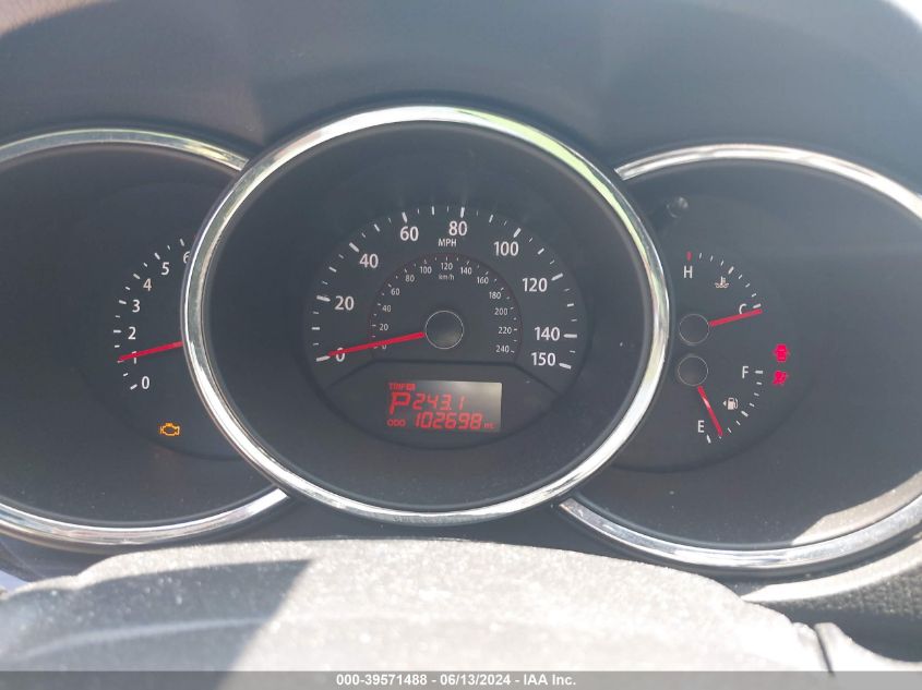 2012 Kia Sorento Lx VIN: 5XYKTDA68CG192860 Lot: 39571488