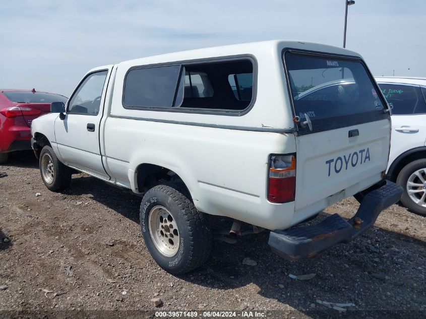 1993 Toyota Pickup 1/2 Ton Short Wheelbase VIN: JT4RN81A7P5164759 Lot: 39571489