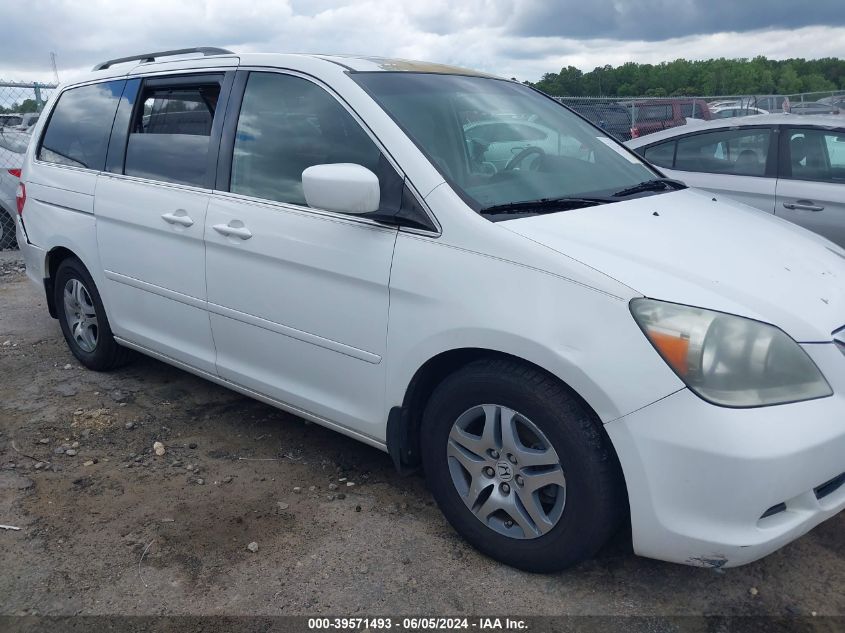 2007 Honda Odyssey Ex-L VIN: 5FNRL38637B424745 Lot: 39571493