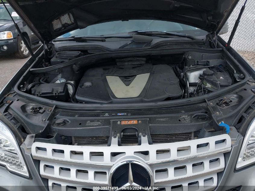 2011 Mercedes-Benz Ml 350 Bluetec 4Matic VIN: 4JGBB2FB3BA724880 Lot: 39571499
