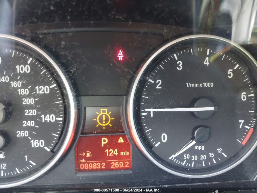 2011 BMW 328I VIN: WBAPH5G51BNM81806 Lot: 39571500