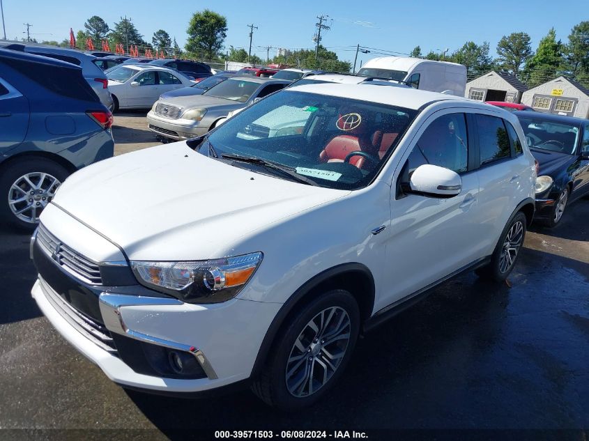 2017 Mitsubishi Outlander Sport 2.0 Es/2.0 Le VIN: JA4AP3AU6HZ007751 Lot: 39571503