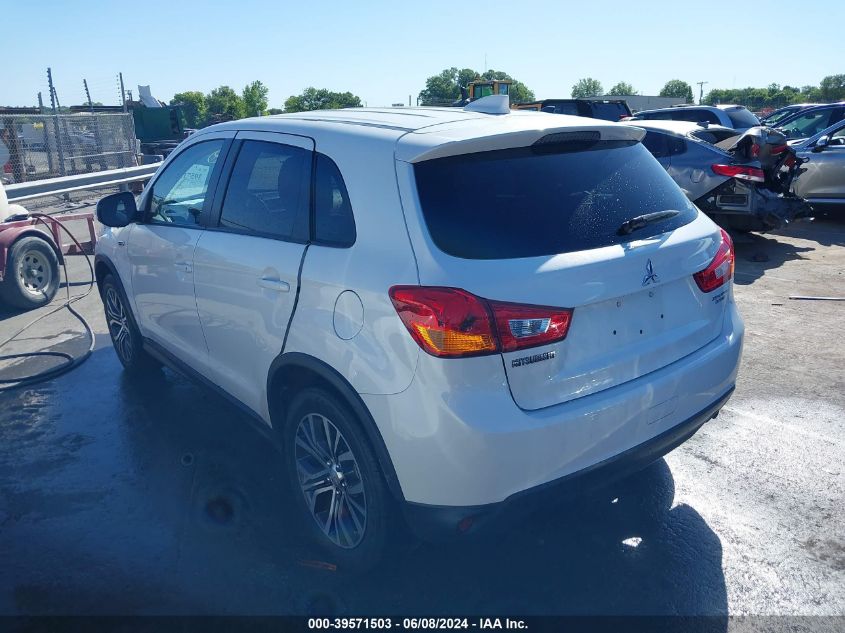 2017 Mitsubishi Outlander Sport 2.0 Es/2.0 Le VIN: JA4AP3AU6HZ007751 Lot: 39571503