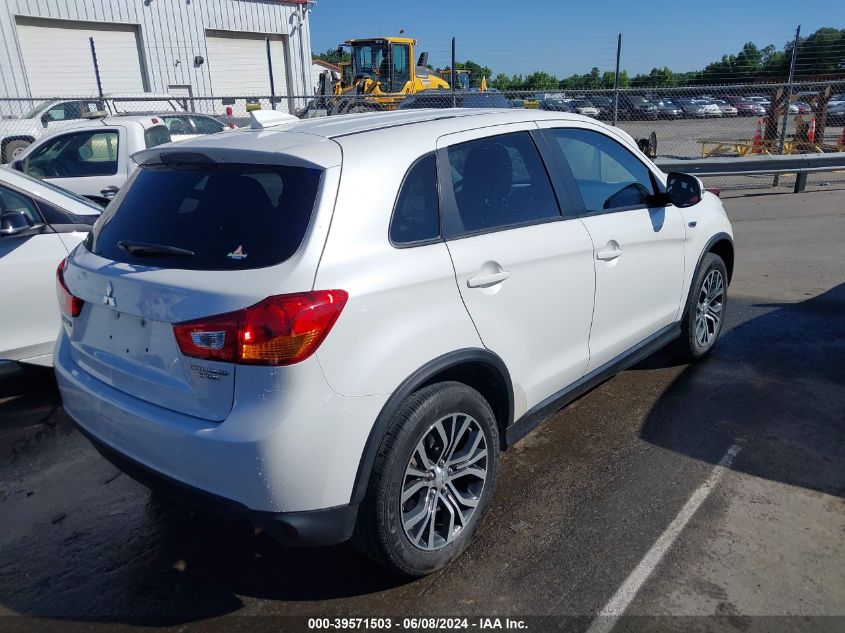 2017 Mitsubishi Outlander Sport 2.0 Es/2.0 Le VIN: JA4AP3AU6HZ007751 Lot: 39571503