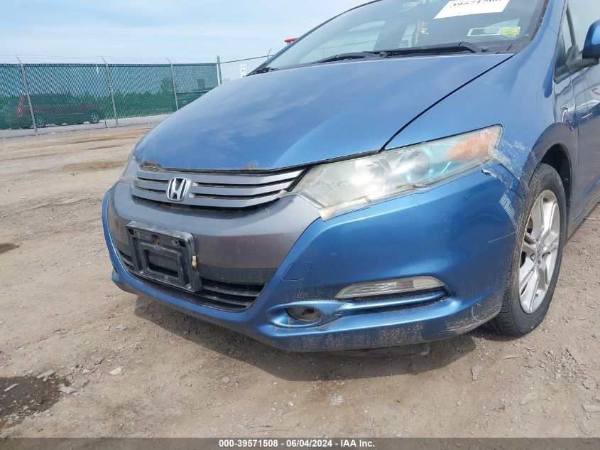 2010 Honda Insight Ex VIN: JHMZE2H7XAS024509 Lot: 39571508