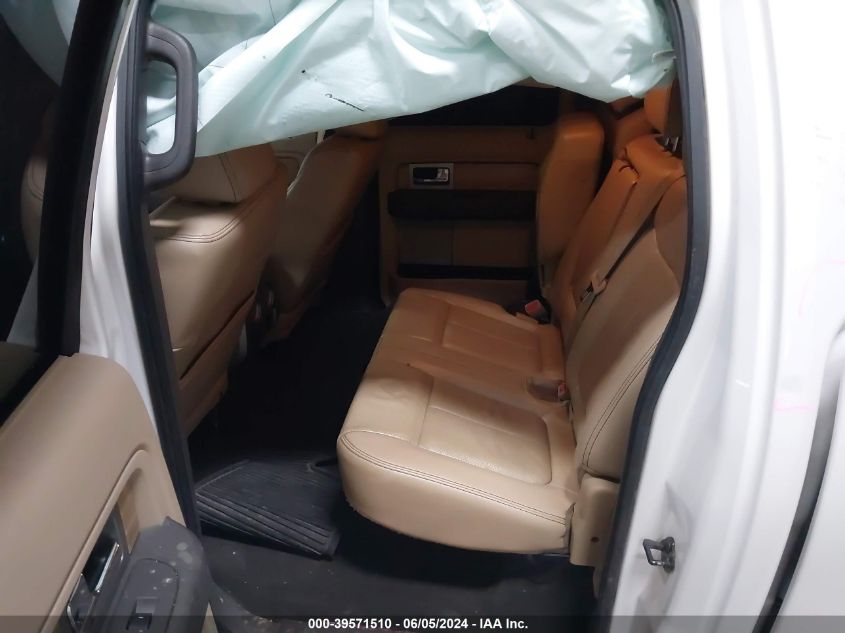 2011 Ford F-150 Lariat VIN: 1FTFW1EF4BFD39758 Lot: 39571510