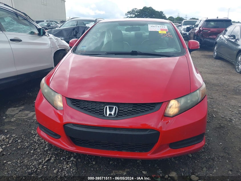 2012 Honda Civic Lx VIN: 2HGFG3B50CH557721 Lot: 39571511