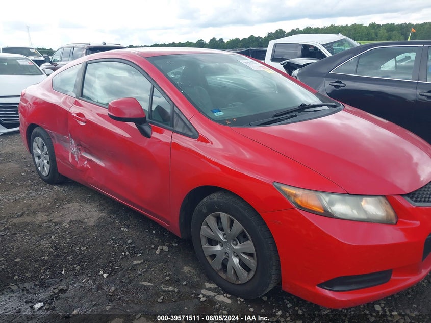 2012 Honda Civic Lx VIN: 2HGFG3B50CH557721 Lot: 39571511