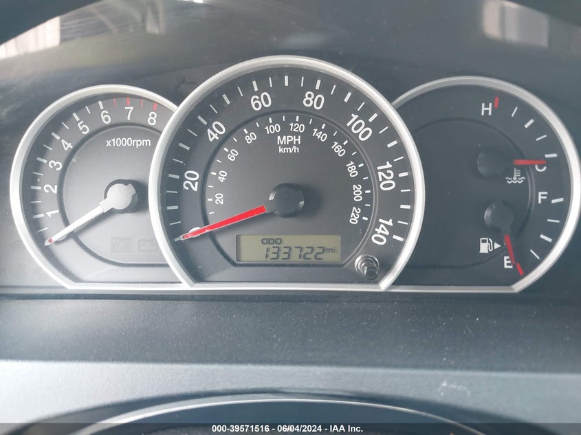 2009 Kia Sorento Ex VIN: KNDJD736495818946 Lot: 39571516