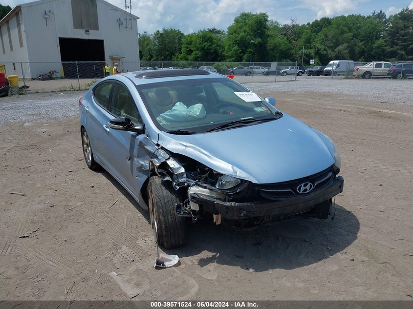 2012 Hyundai Elantra Limited (Ulsan Plant) VIN: KMHDH4AE7CU370043 Lot: 39571524