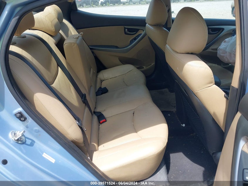 2012 Hyundai Elantra Limited (Ulsan Plant) VIN: KMHDH4AE7CU370043 Lot: 39571524