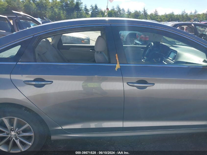 2018 Hyundai Sonata Se VIN: 5NPE24AF8JH684195 Lot: 39571528