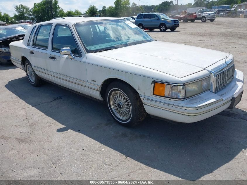 1993 Lincoln Town Car Executive VIN: 1LNLM81W9PY632280 Lot: 39571535