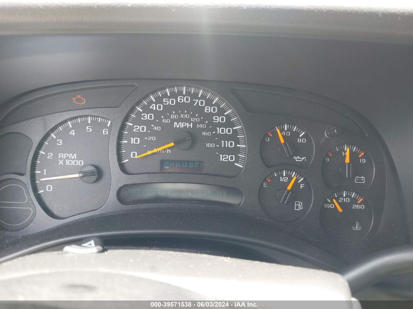 2005 Chevrolet Tahoe Ls VIN: 1GNEC13T45J191083 Lot: 39571538