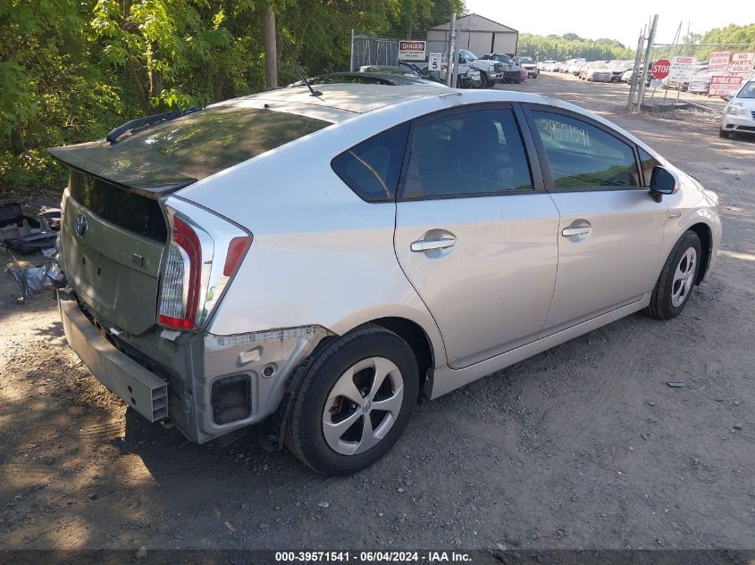 2015 Toyota Prius Two VIN: JTDKN3DU6F1892511 Lot: 39571541