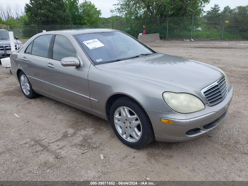 2003 Mercedes-Benz S 430 VIN: WDBNG70J93A384036 Lot: 39571552