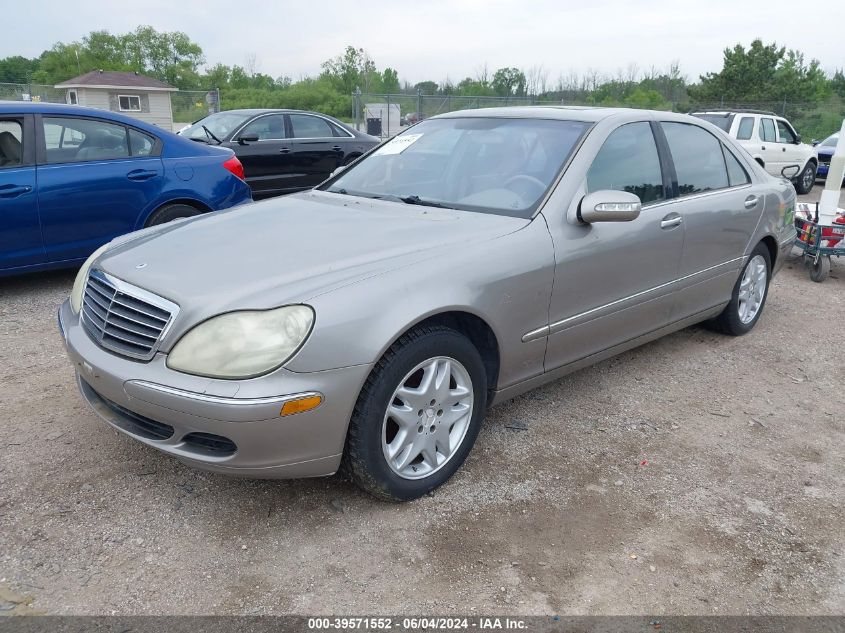 2003 Mercedes-Benz S 430 VIN: WDBNG70J93A384036 Lot: 39571552