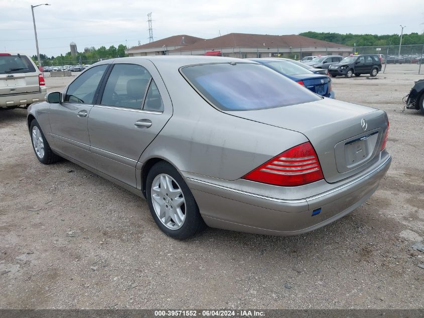 2003 Mercedes-Benz S 430 VIN: WDBNG70J93A384036 Lot: 39571552