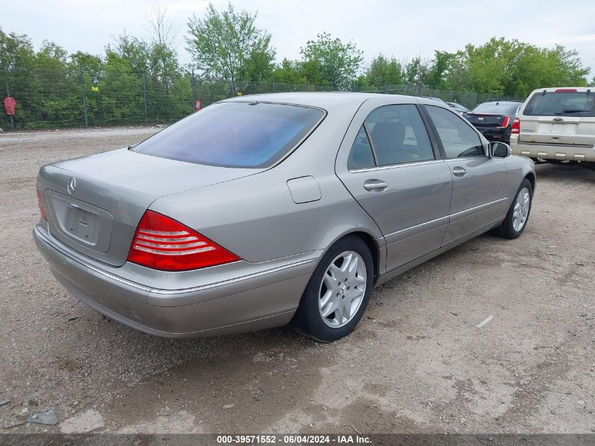 2003 Mercedes-Benz S 430 VIN: WDBNG70J93A384036 Lot: 39571552