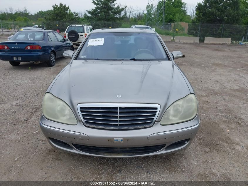 2003 Mercedes-Benz S 430 VIN: WDBNG70J93A384036 Lot: 39571552