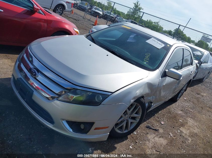 2010 Ford Fusion Sel VIN: 3FAHP0JGXAR103783 Lot: 39571568