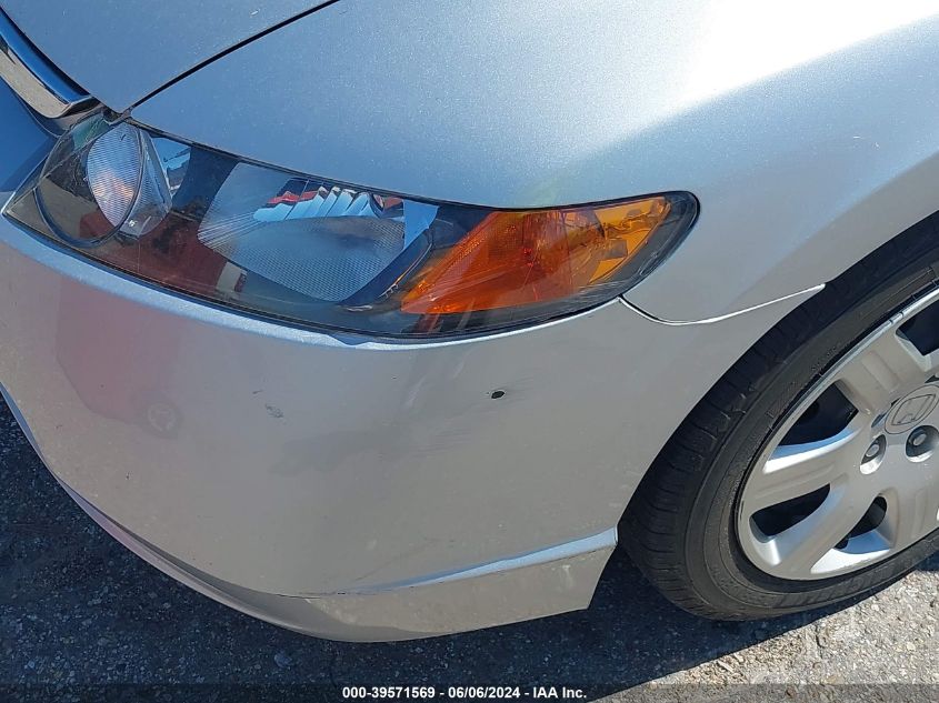 2007 Honda Civic Lx VIN: 1HGFA16557L009349 Lot: 39571569