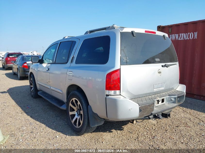 2004 Nissan Pathfinder Armada Se VIN: 5N1AA08A34N744324 Lot: 39571572