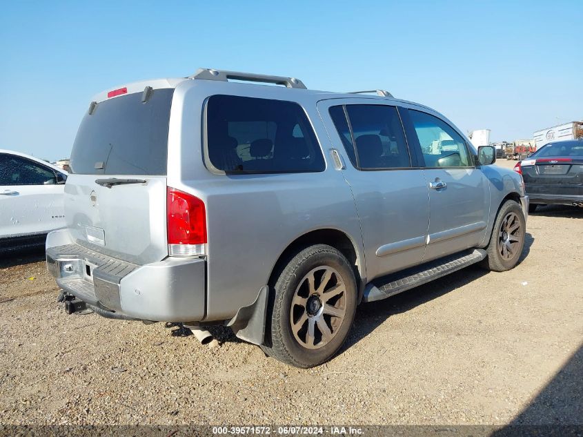 2004 Nissan Pathfinder Armada Se VIN: 5N1AA08A34N744324 Lot: 39571572