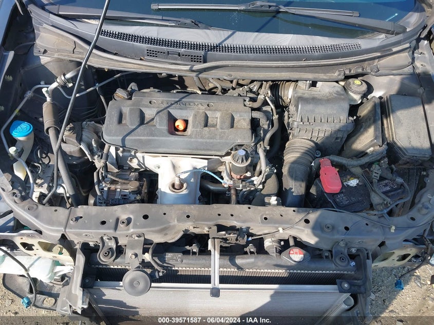 2012 Honda Civic Lx VIN: 2HGFG3B52CH543481 Lot: 39571587