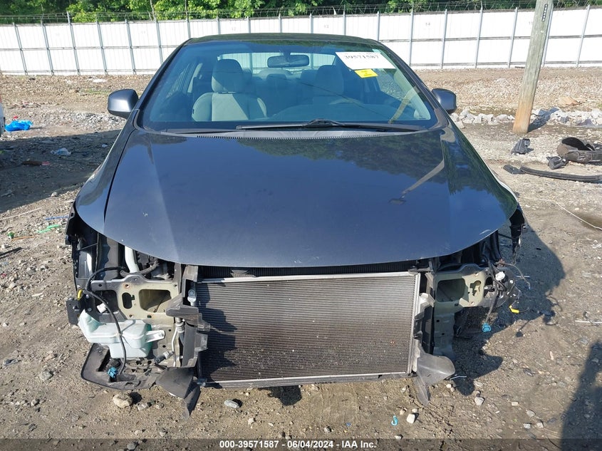 2012 Honda Civic Lx VIN: 2HGFG3B52CH543481 Lot: 39571587