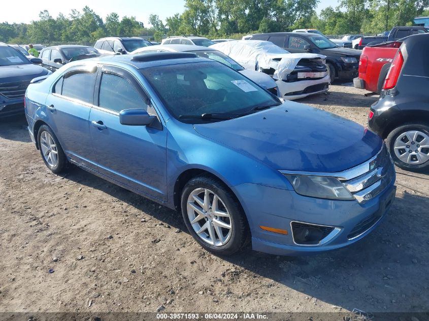 2010 Ford Fusion Sel VIN: 3FAHP0JA5AR177558 Lot: 39571593