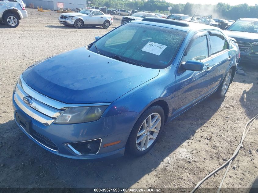 2010 Ford Fusion Sel VIN: 3FAHP0JA5AR177558 Lot: 39571593