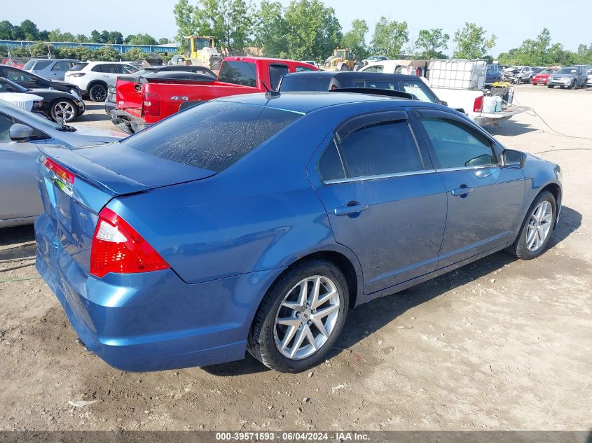 2010 Ford Fusion Sel VIN: 3FAHP0JA5AR177558 Lot: 39571593