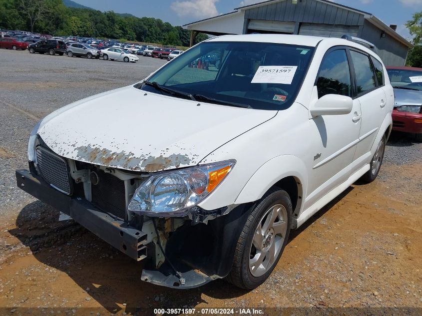 2008 Pontiac Vibe VIN: 5Y2SL65868Z417311 Lot: 39571597