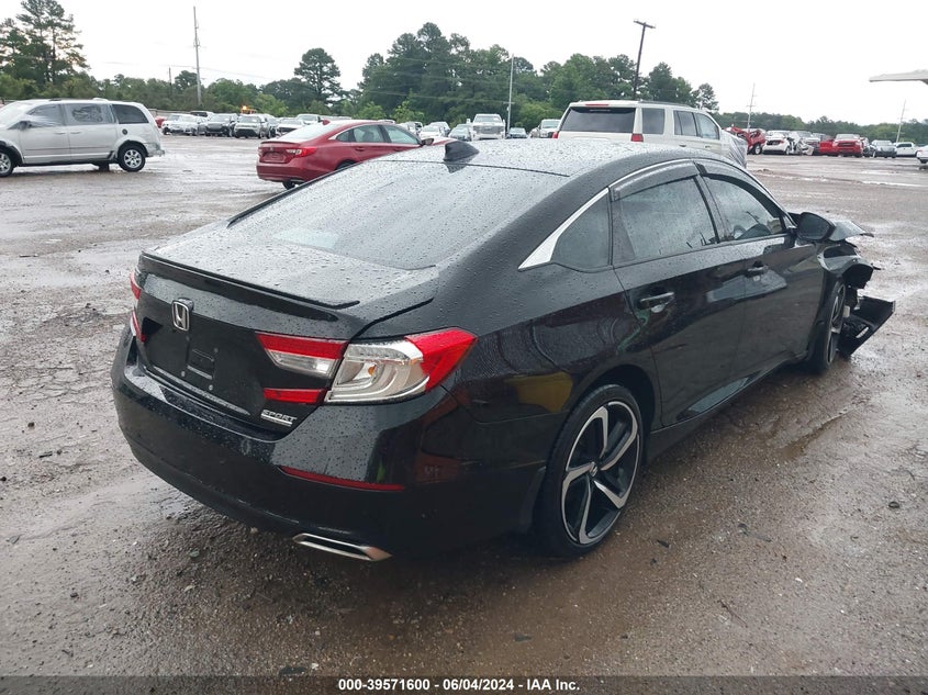 2022 HONDA ACCORD 1.5L I4   N(VIN: 1HGCV1F49NA000063
