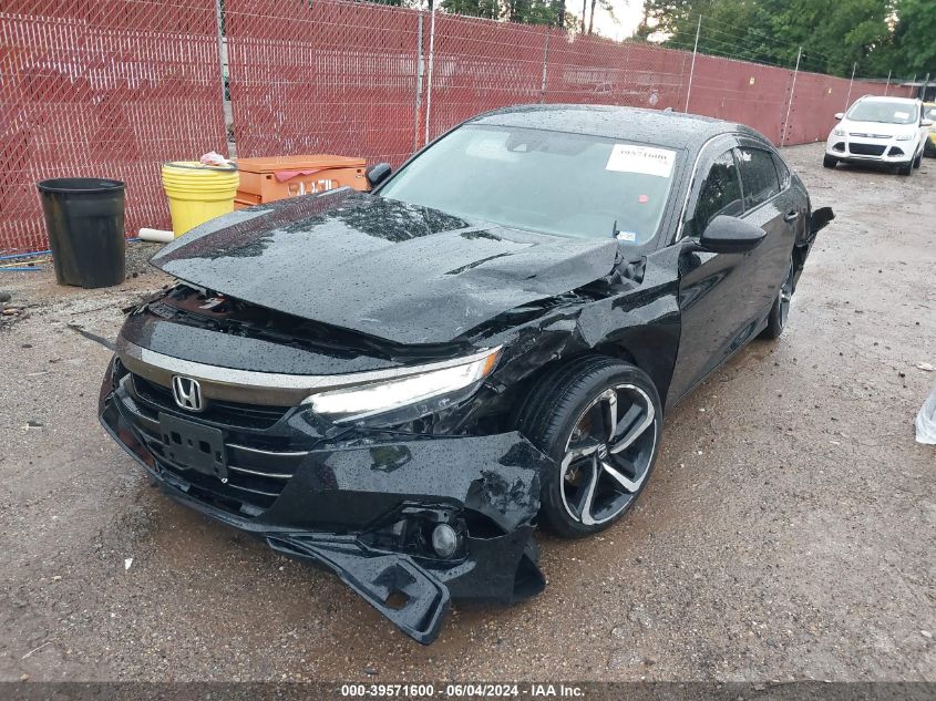 2022 Honda Accord Sport Special Edition VIN: 1HGCV1F49NA000063 Lot: 39571600