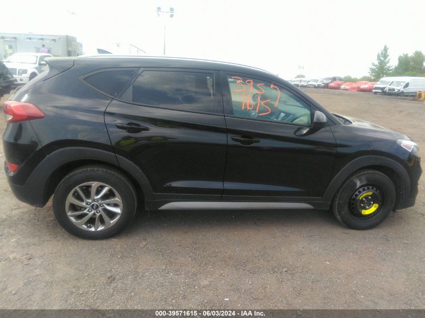 2018 Hyundai Tucson Sel VIN: KM8J3CA49JU674975 Lot: 39571615