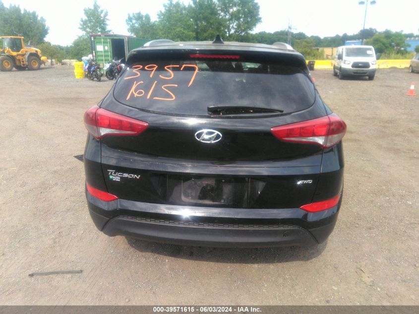 2018 Hyundai Tucson Sel VIN: KM8J3CA49JU674975 Lot: 39571615