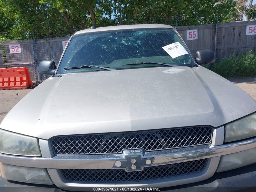 2004 Chevrolet Silverado 1500 Ls VIN: 2GCEK13T841321032 Lot: 39571621