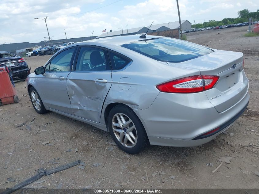 2016 Ford Fusion Se VIN: 1FA6P0H72G5124510 Lot: 39571630