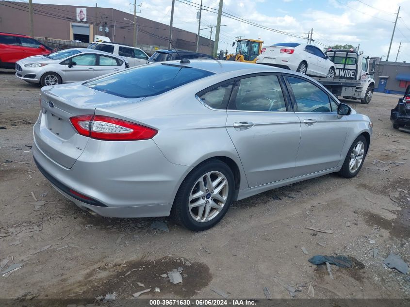 2016 Ford Fusion Se VIN: 1FA6P0H72G5124510 Lot: 39571630